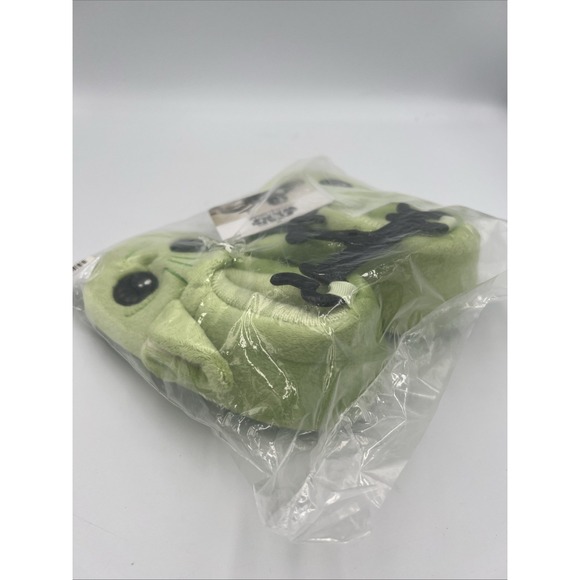 Disney Star Wars The Mandalorian Baby Yoda Grogu Slippers Kid Toddler Lg9-10 NWT - Picture 3 of 10